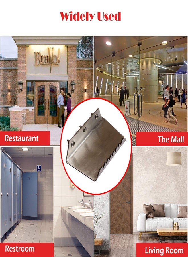 LADWA 1 Pcs Steel Commercial Touchless Handsfree Contactless Safety Foot Pull Door Opener for Bathroom, Office - Image 2